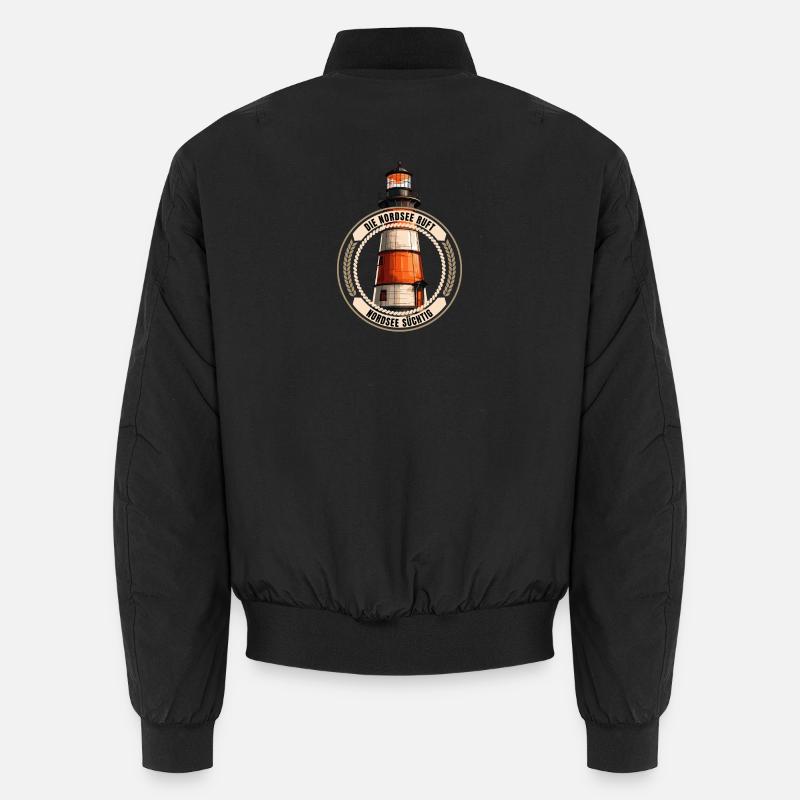 Die Nordsee ruft Unisex Bomberjacke
