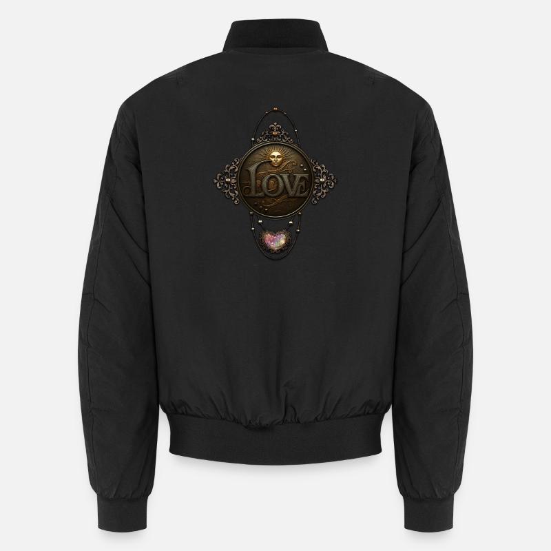 L’emblème de l’amour. Bomber unisexe