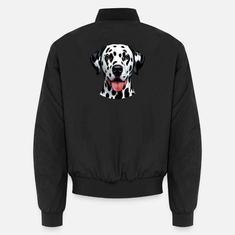 Dalmatian Dog Unisex Bomber Jacket