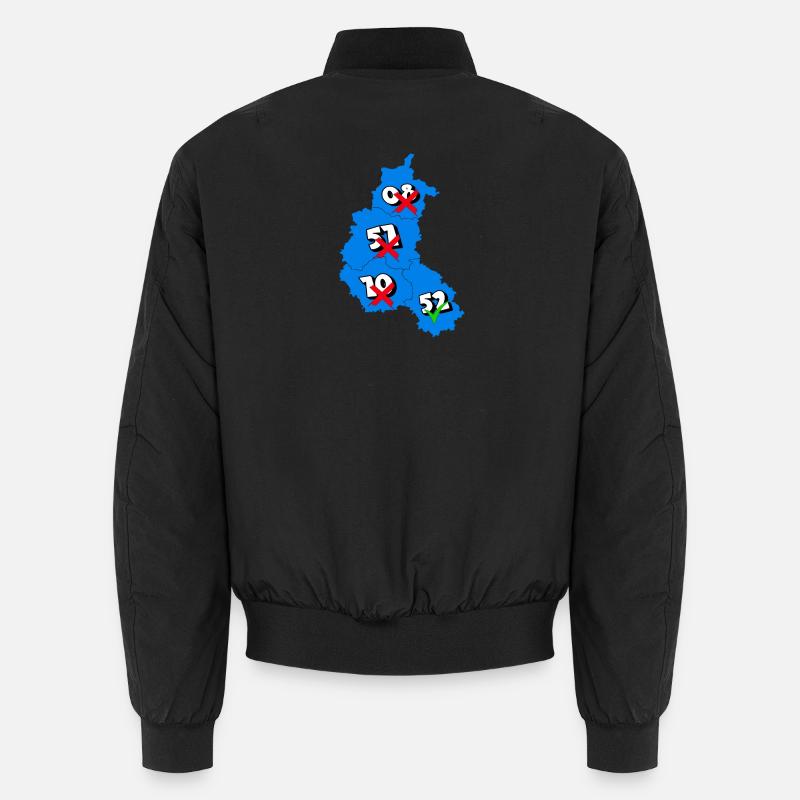 Region - Unisex Bomberjacke - Schwarz