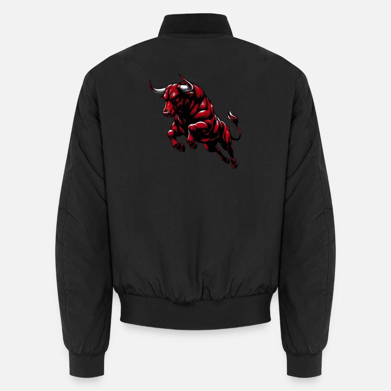 Stier Unisex Bomberjacke