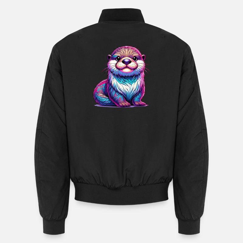 Otter Unisex Bomber Jacket