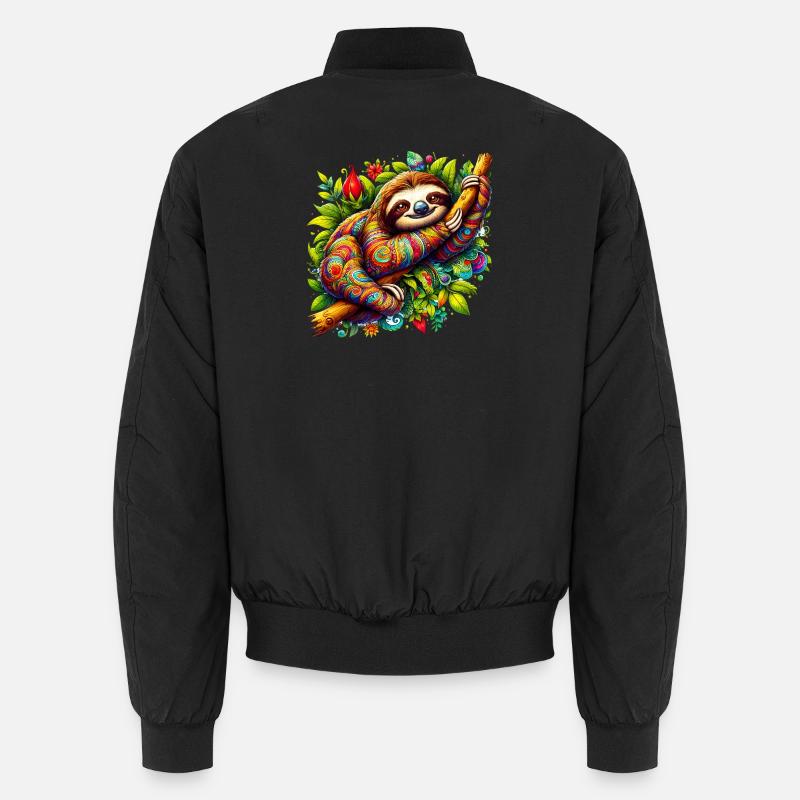 Faultier Unisex Bomberjacke