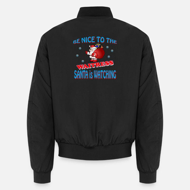 SANTA WAITRESS Unisex Bomberjacke