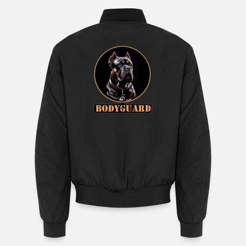 Bodyguard Cane Corso Portrait Unisex Bomberjacke