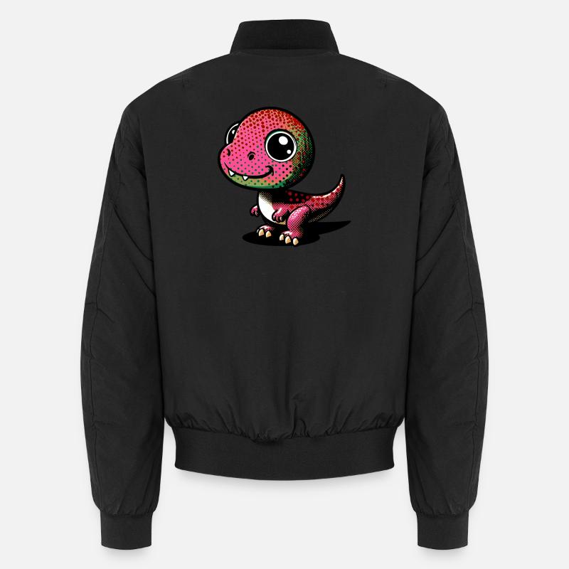 Dinosaure - Bomber unisexe - noir