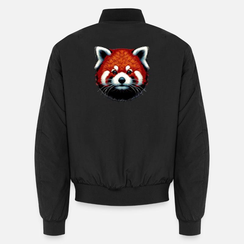 Red panda Unisex Bomber Jacket