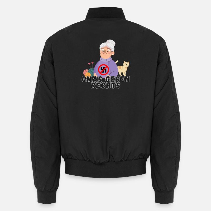 Omas gegen Rechts Unisex Bomberjacke