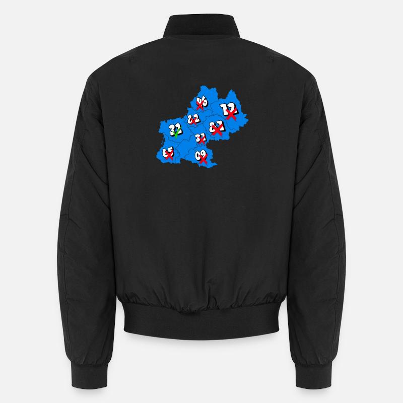 Midi-Pyrénées Region Unisex Bomber Jacket