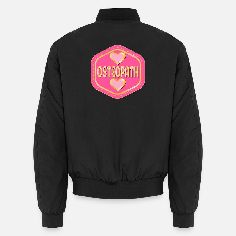HEART OSTEOPATH Unisex Bomber Jacket
