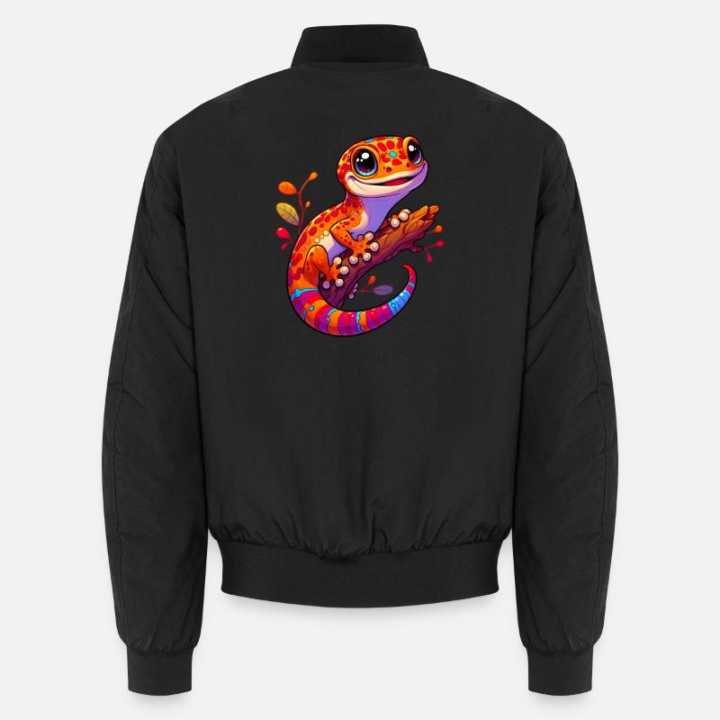 Gecko Unisex Bomber Jacket