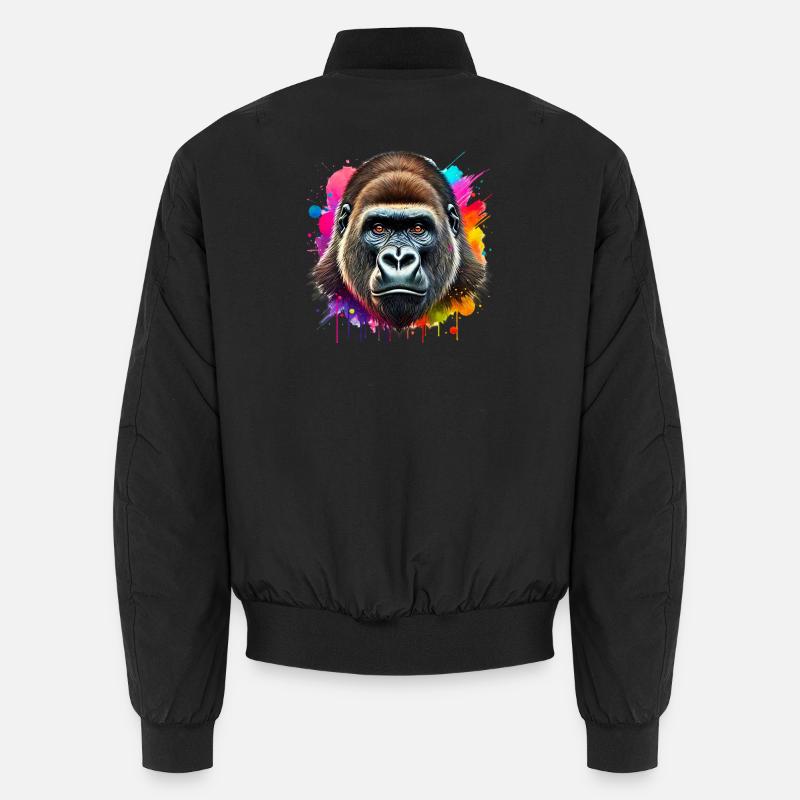 Gorilla Unisex Bomber Jacket