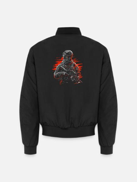 Forces spéciales - Bomber unisexe - noir