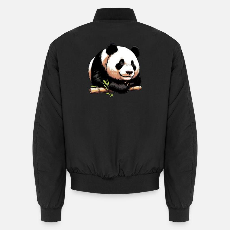 Panda - Bomber unisexe - noir