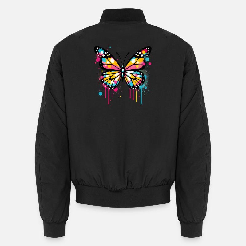 Butterfly Unisex Bomber Jacket