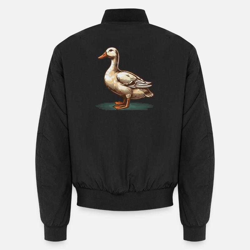 Canard - Bomber unisexe - noir