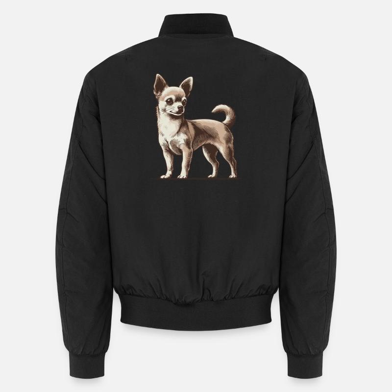 Chihuahueño - Bomber unisexe - noir