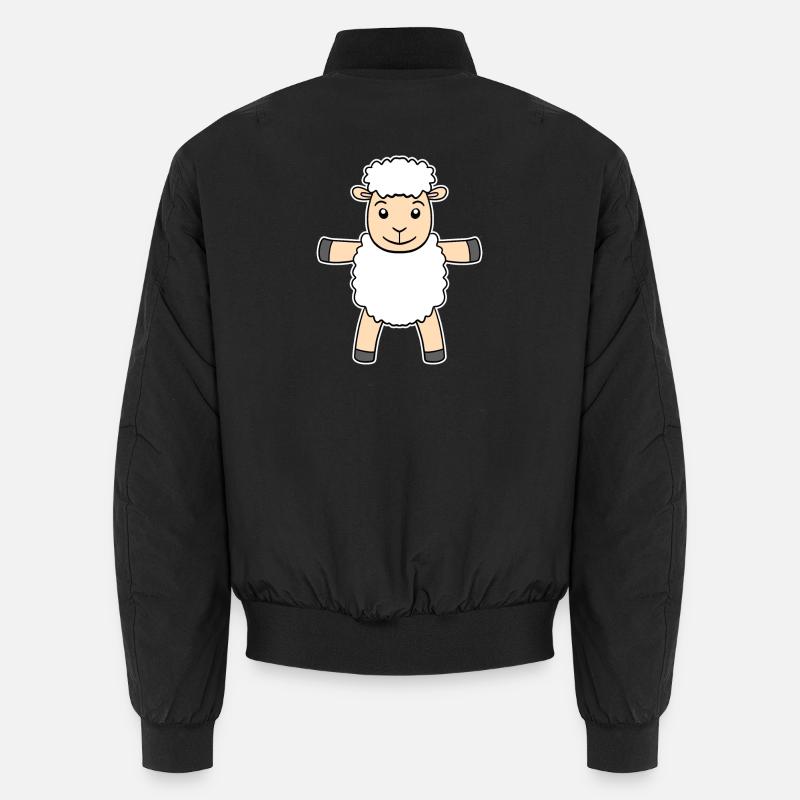 sheep Unisex Bomber Jacket