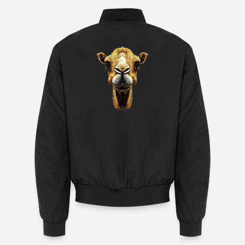 Camel Dromedary Bactrian Camel Gift Camels Unisex Bomber Jacket