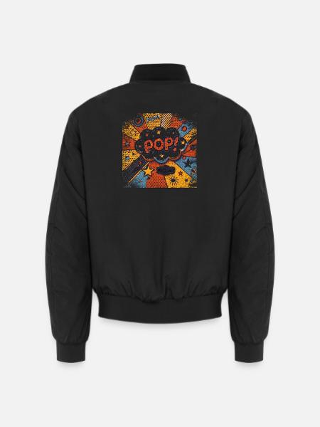Pop Art | trendy - Unisex Bomber Jacket - black
