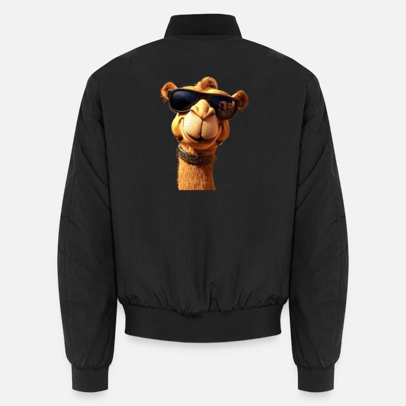 Camel Dromedary Bactrian Camel Gift Camels Unisex Bomber Jacket