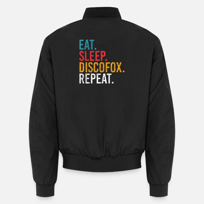 Eat Sleep Discofox Repeat for Dancers Unisex Bomber Jacket