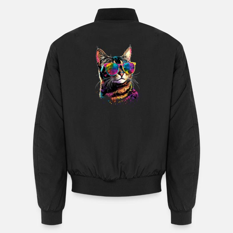 Bengal Cat Leopard Cat Leopardette Bengal Cats Unisex Bomber Jacket