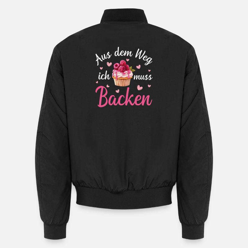 Backen Bäcker Bäckerin Unisex Bomberjacke