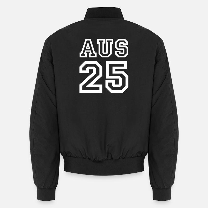 AUSTRALIA 2025 - Unisex Bomber Jacket - black