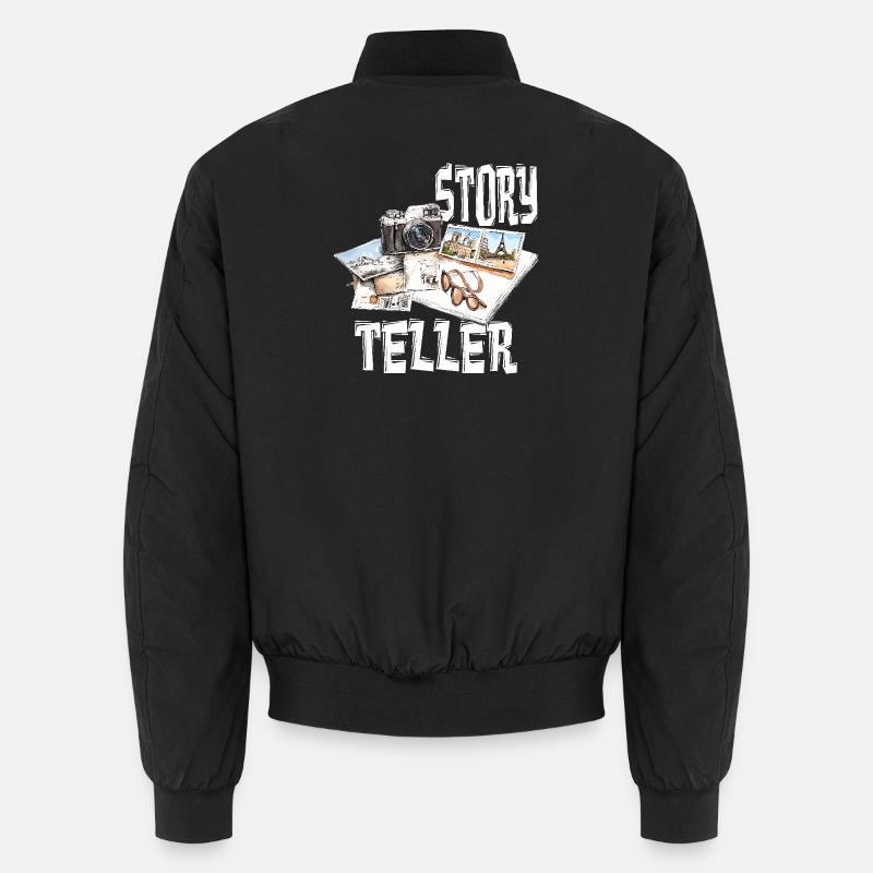 Story Teller Unisex Bomberjacke