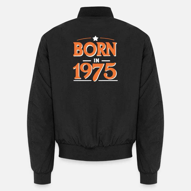Né en 1975 – 50 ans de Retro Kult Bomber unisexe