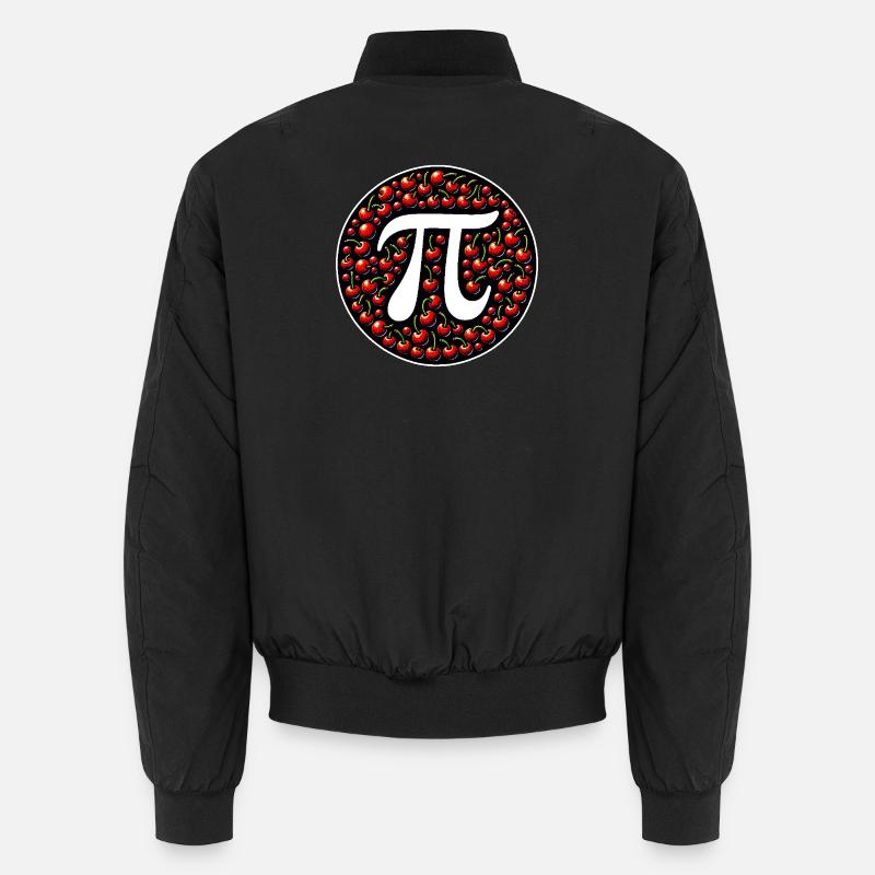 Pi Day Motiv Mathematikfans Lehrer Studenten Unisex Bomberjacke