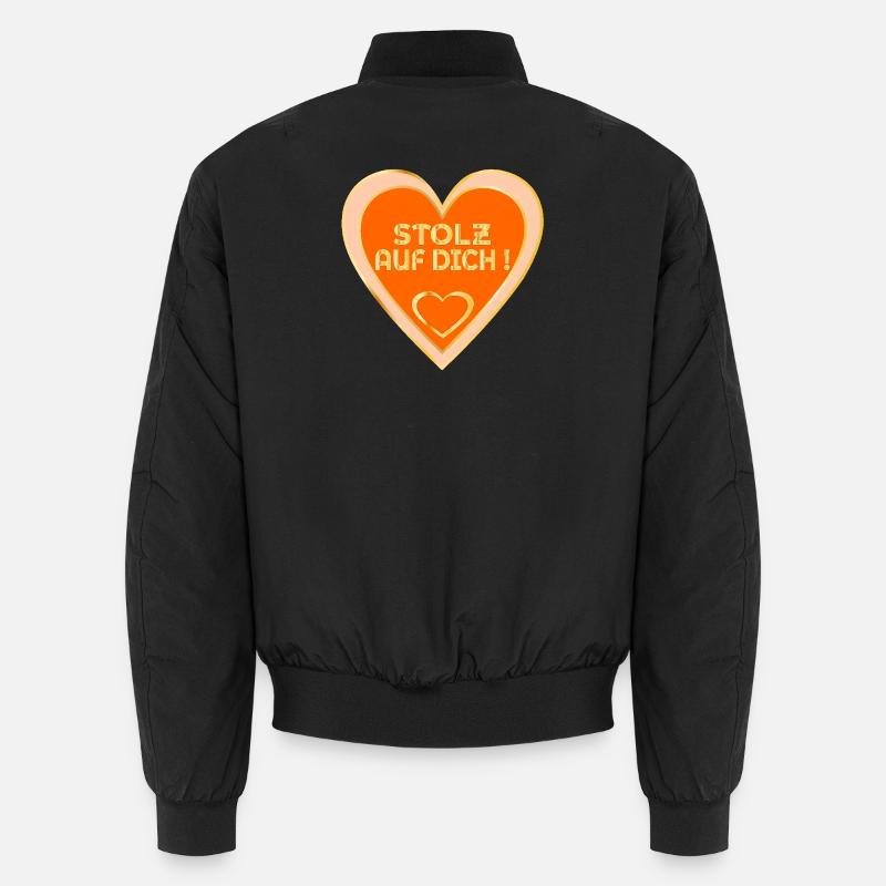 STOLZ AUF DICH Unisex Bomberjacke