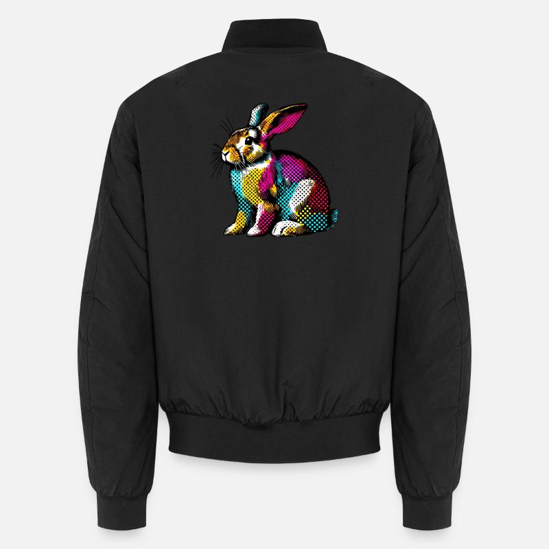 Rabbit Unisex Bomber Jacket