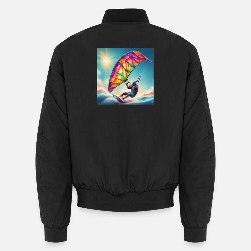 kitesurf, kite, fan de glisse Bomber unisexe