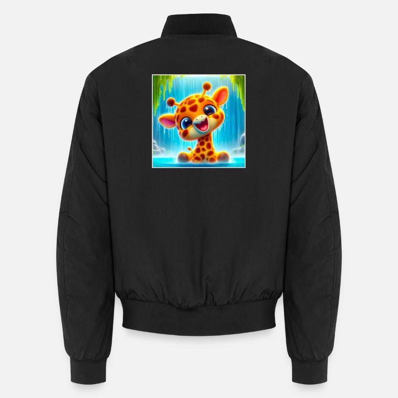 Giraffe Unisex Bomberjacke