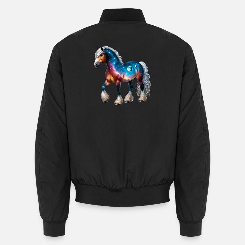 Cheval - Bomber unisexe - noir