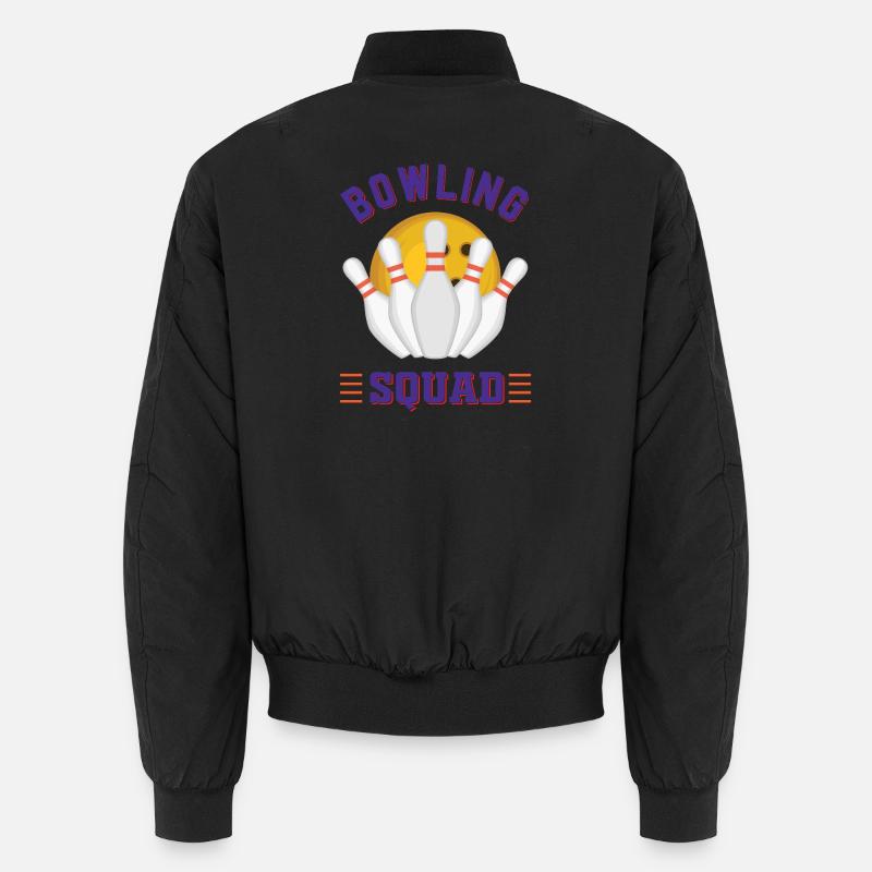 Bowling Squad Unisex Bomber Jacket