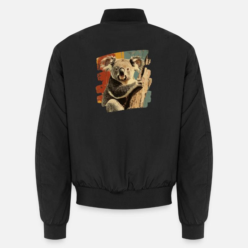 Koala Bär Unisex Bomberjacke