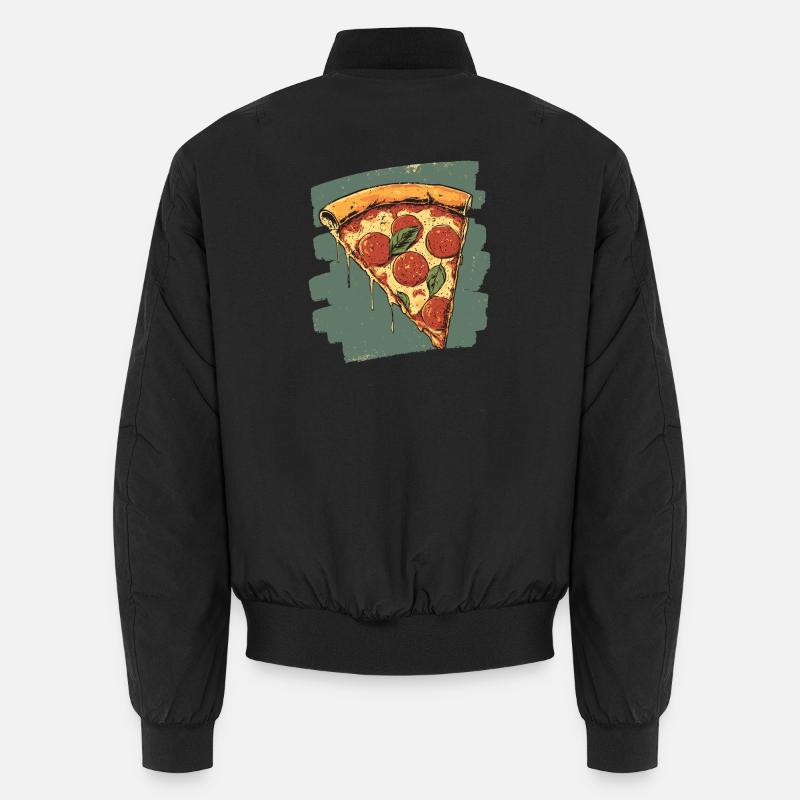 Pizza Rétro Bomber unisexe
