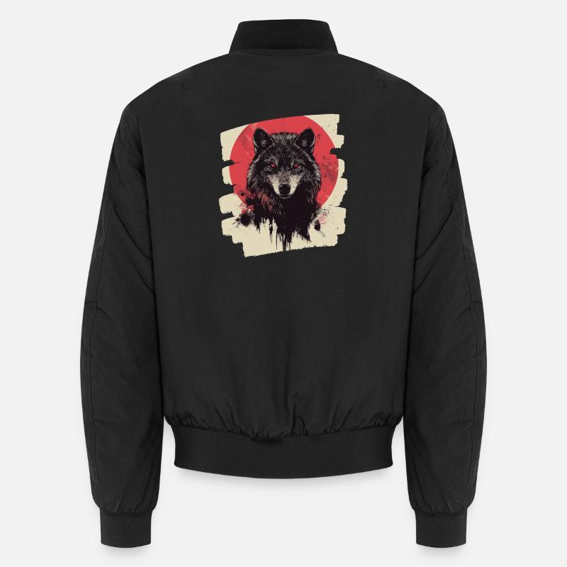 Loup Rétro Bomber unisexe