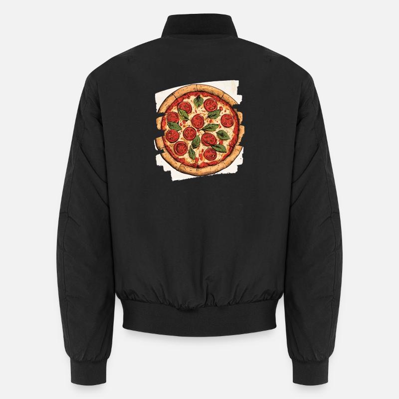 Pizza Rétro Bomber unisexe