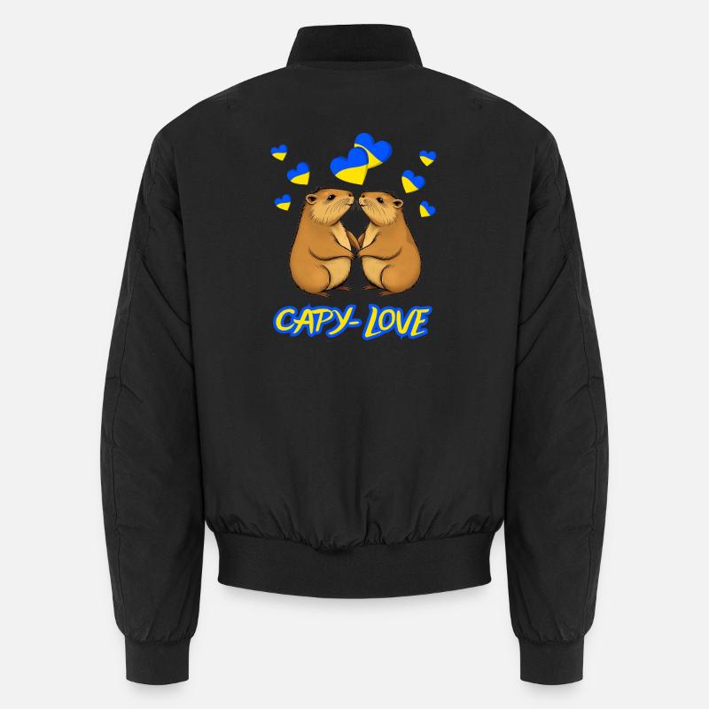 Capy - Amour, Capybara Bomber unisexe