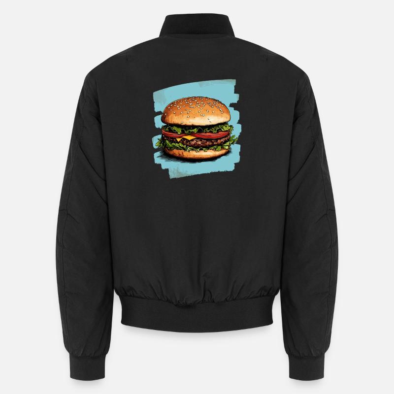 Burger Rétro Bomber unisexe
