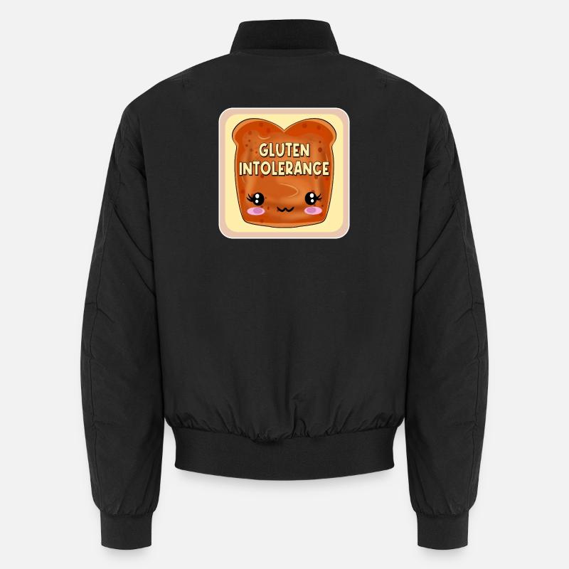 GLUTEN INTOLERANCE CELIAC DISEASE Unisex Bomber Jacket