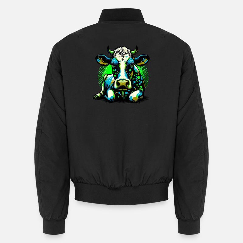 Kuh Unisex Bomberjacke