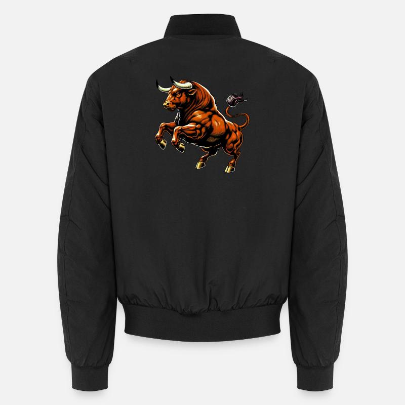 Stier Unisex Bomberjacke