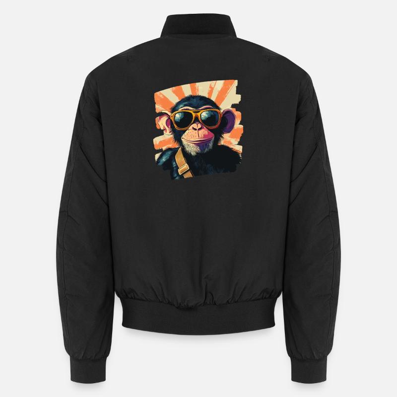Affe Unisex Bomberjacke