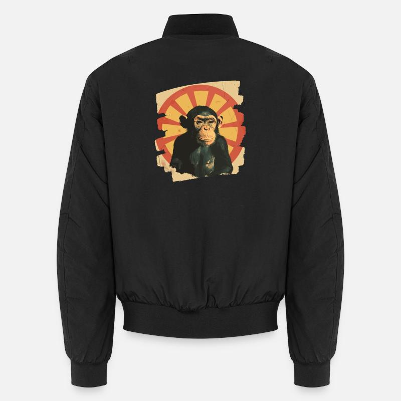 Monkey Unisex Bomber Jacket