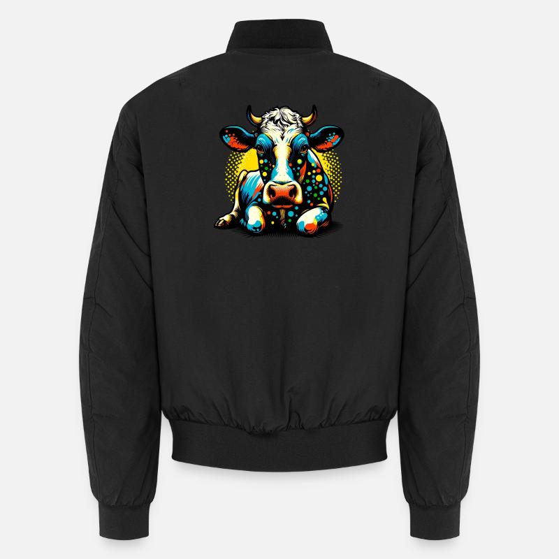 Kuh Unisex Bomberjacke